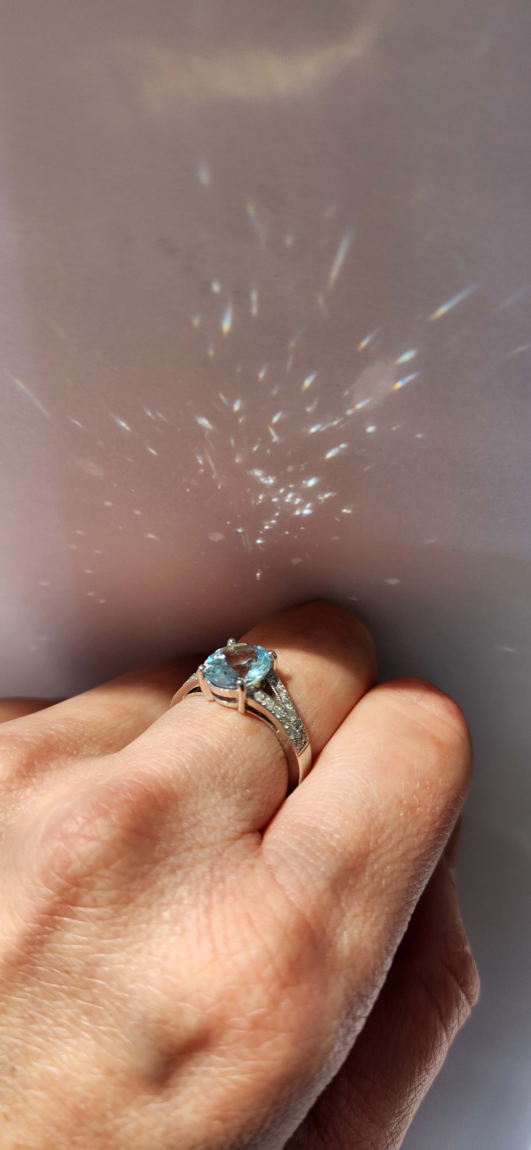 Anillo Paulina Oro Blanco