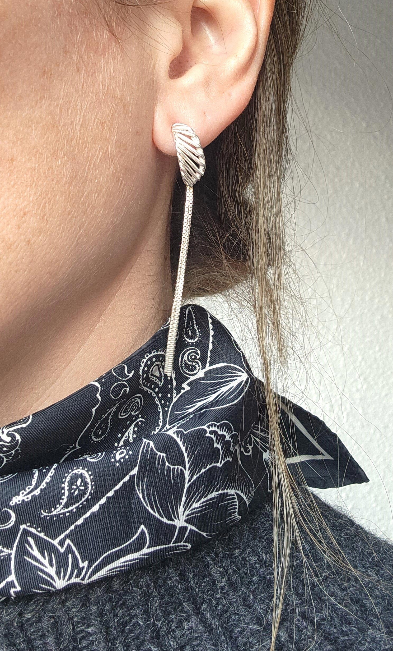 Aros Niña Metal Plata