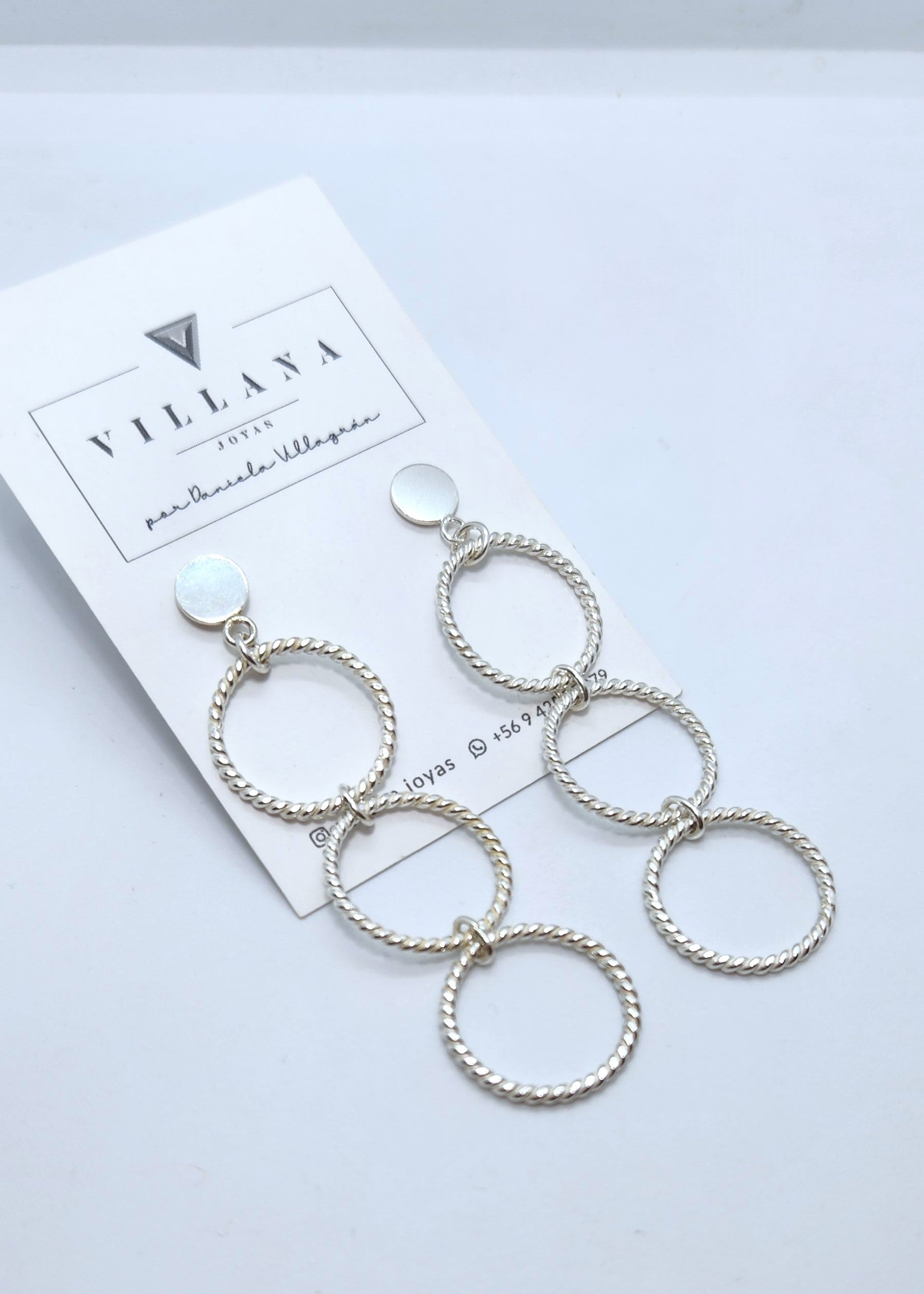 Aros Entorchados Mil Plata