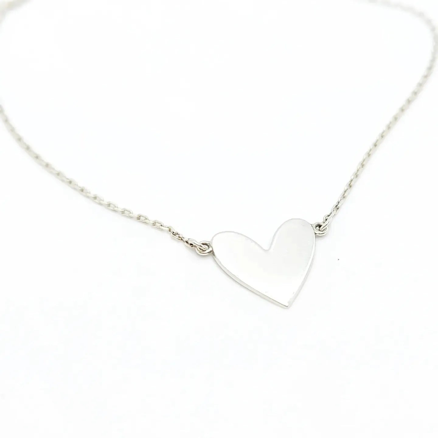 Collar Corazón Plata